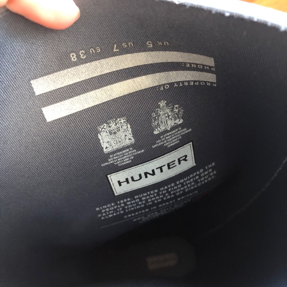 Tall Hunter rain boots - Picture 6 of 8
